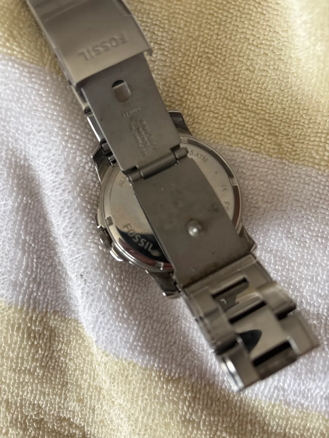 Men's Fossil Watch Stainless Steel Band image indicator(8)