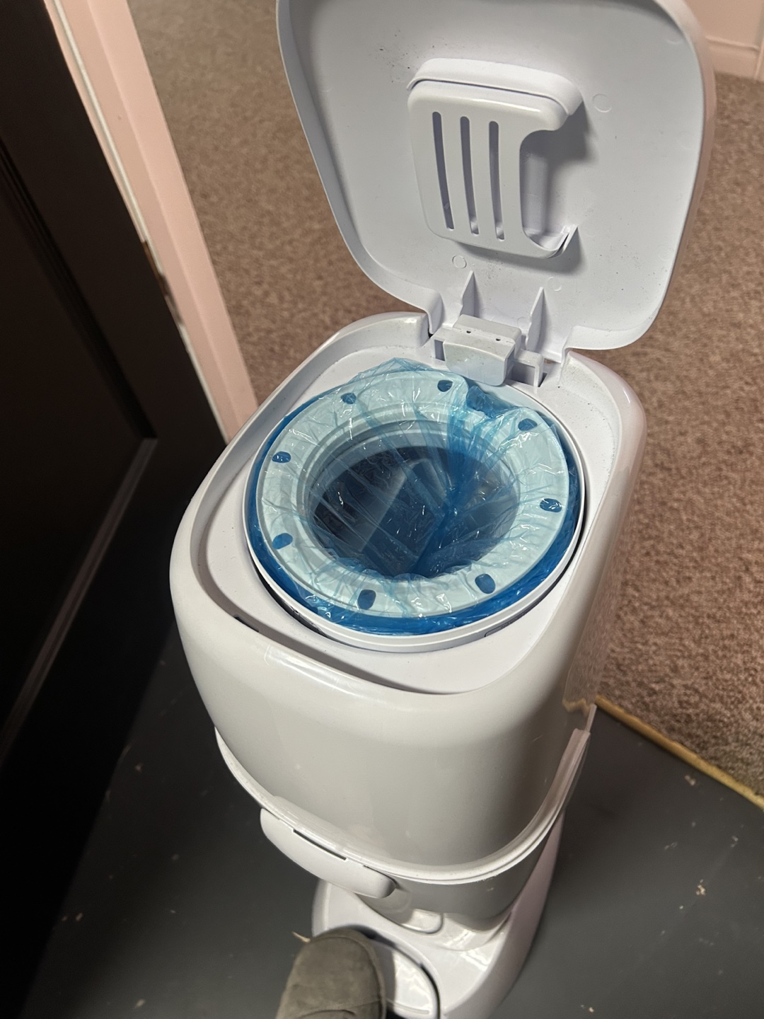 Ubbi Diaper Pail - White