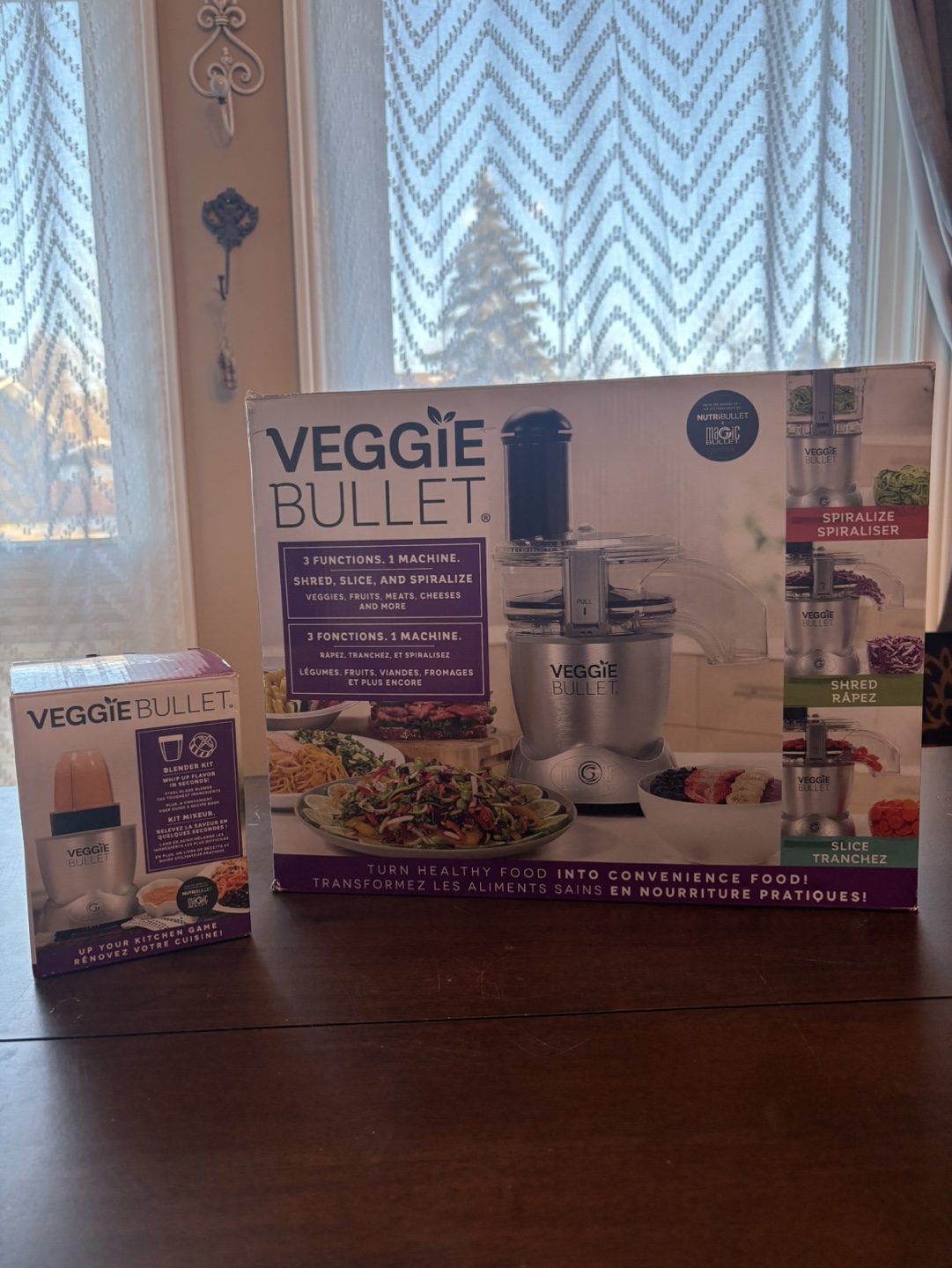 Veggie Bullet Food Processor with Attachments