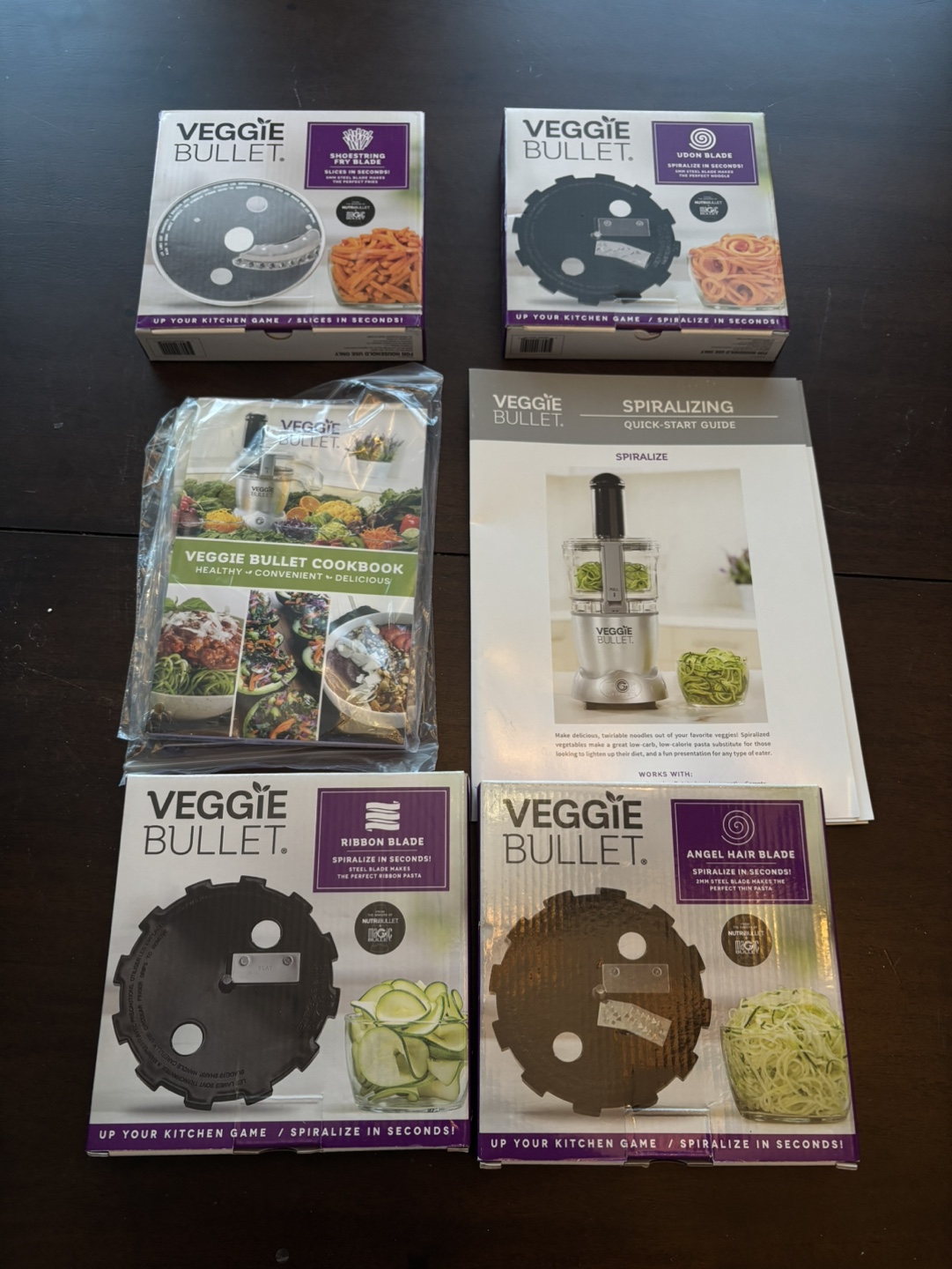 Veggie Bullet Food Processor with Attachments - photo 4