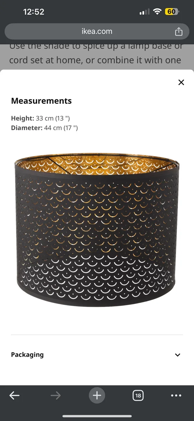 NYMO Lamp Shade image indicator(4)