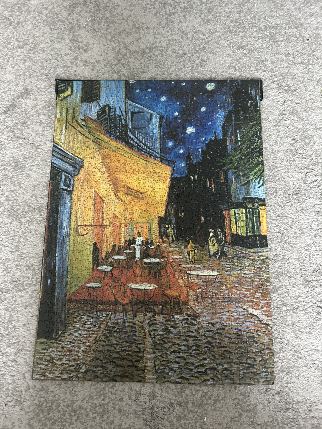 Cafe Terrace at Night 1000 peace Jigsaw Puzzle #freecycle