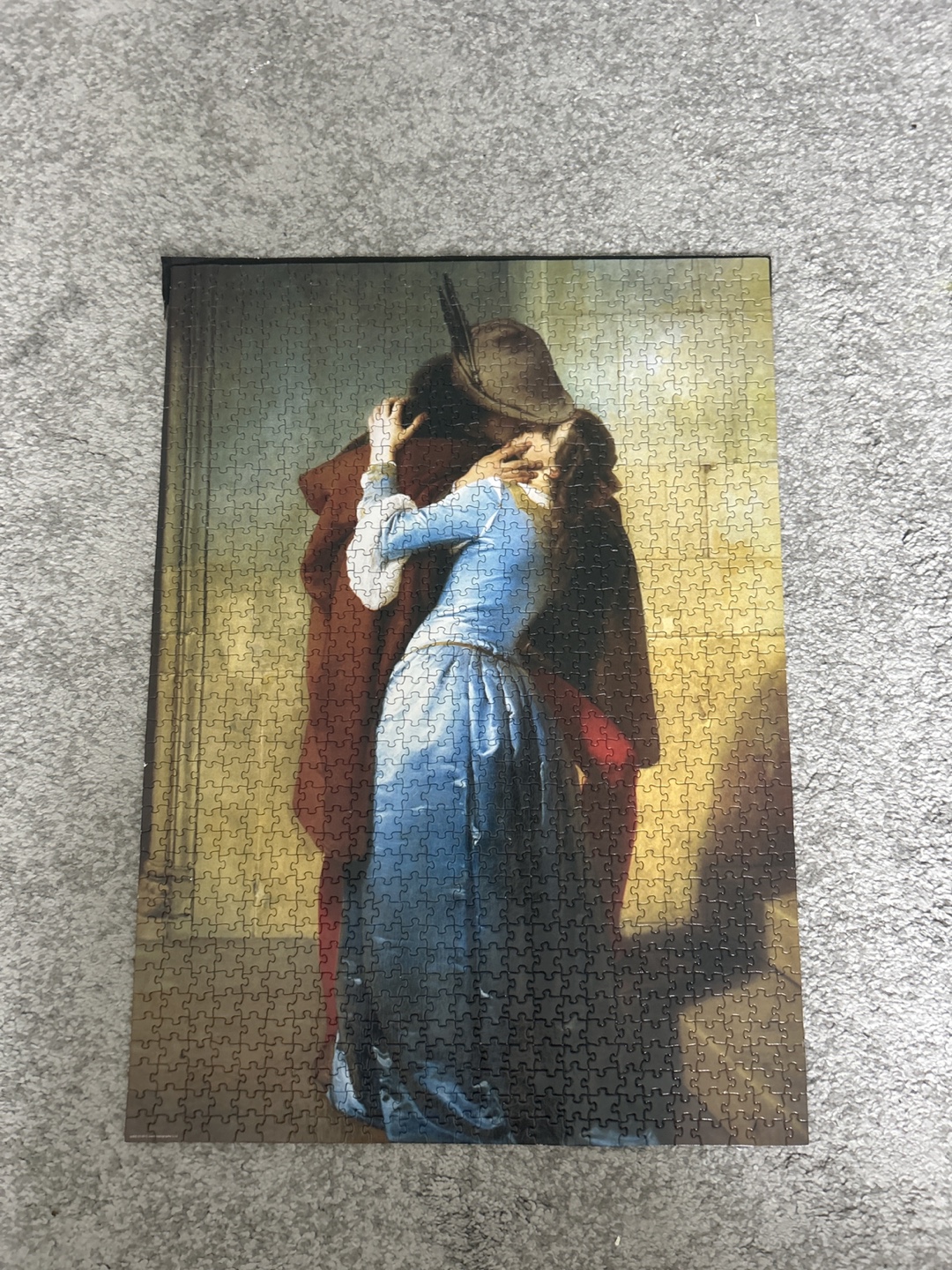 The Kiss 1000 peace Jigsaw Puzzle # freecycle