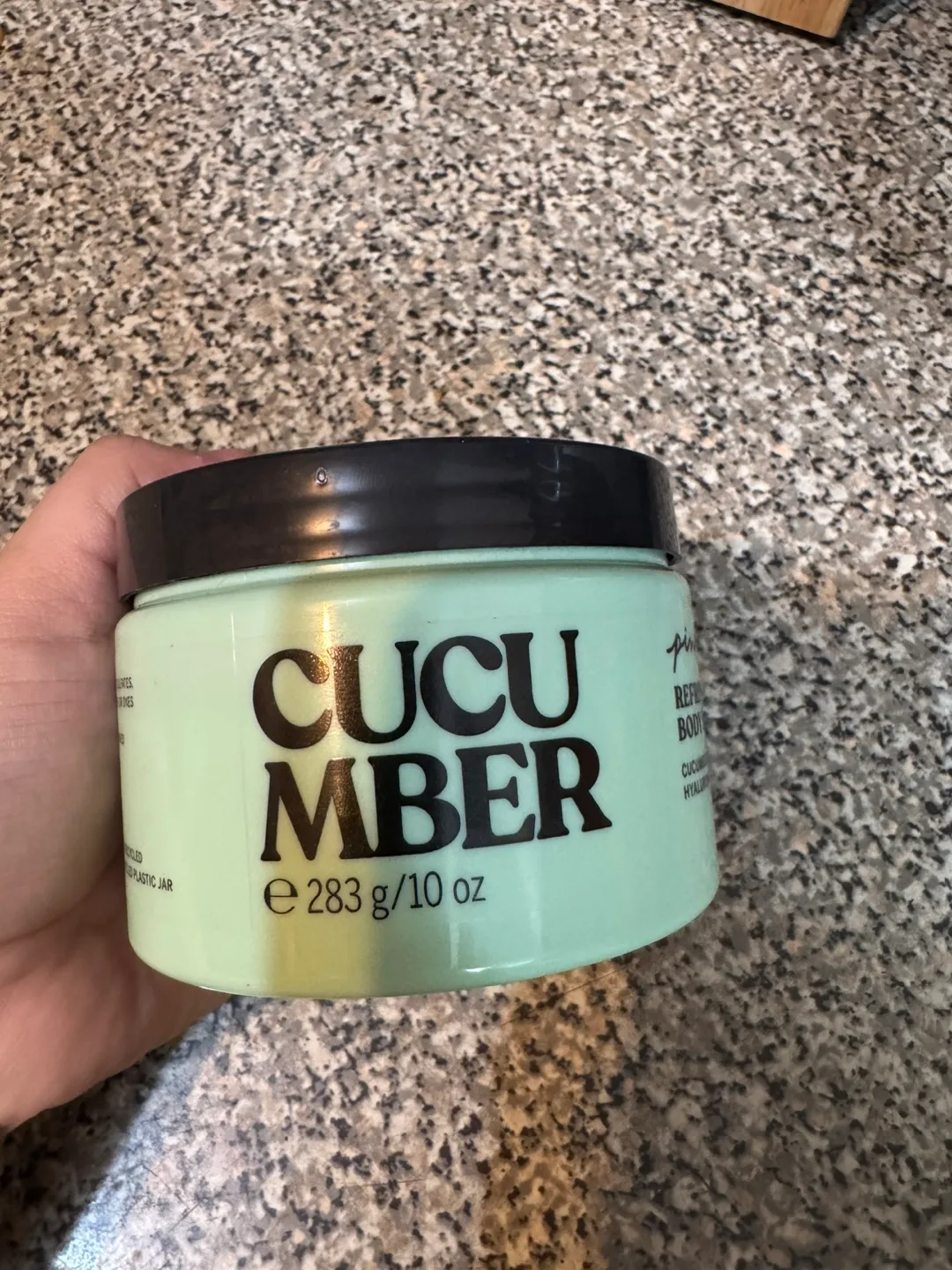 Victoria Secret Cucumber Body Scrub #freecycle thumbnail