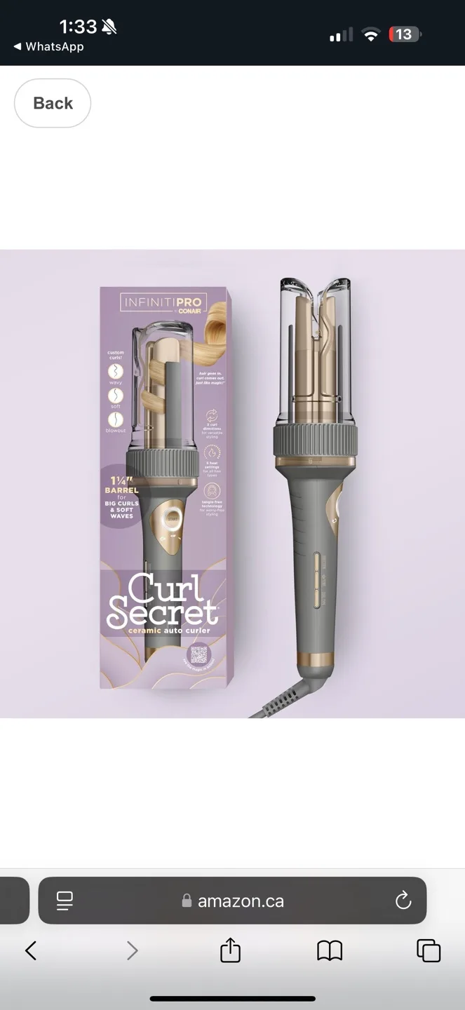 Automatic Hair Curler image indicator(6)