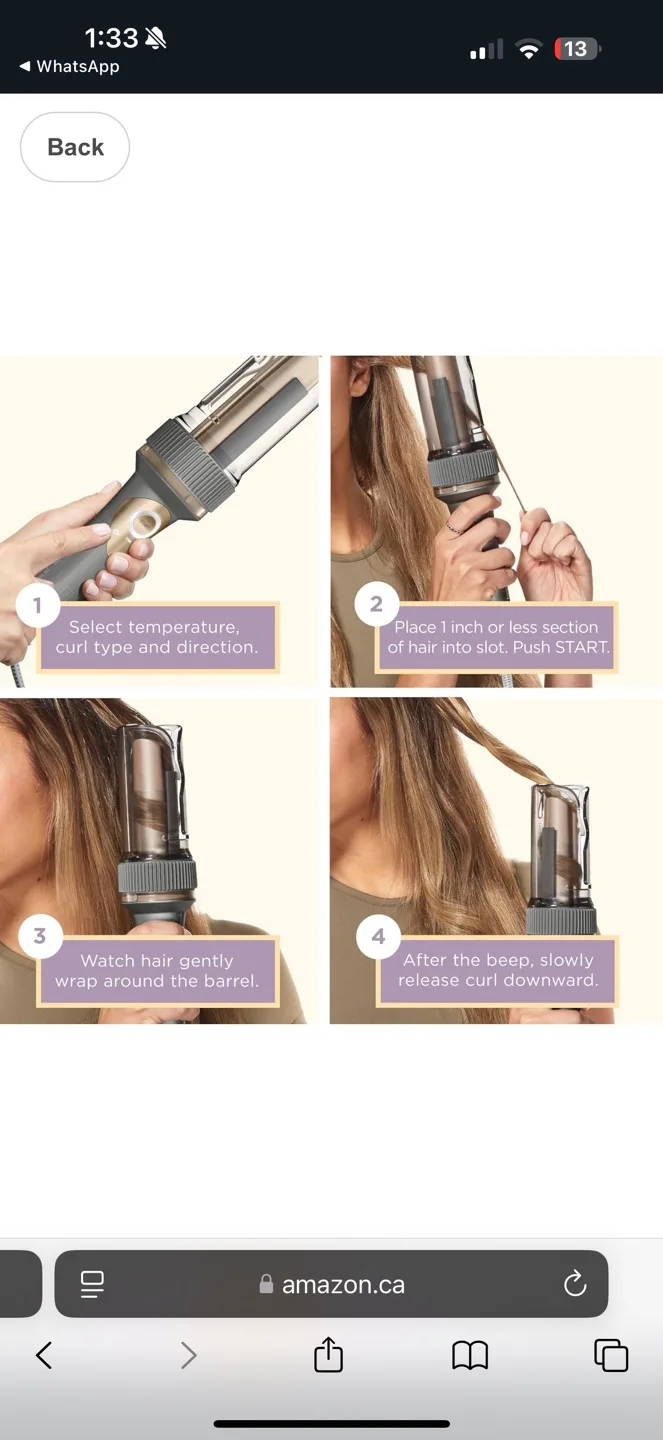 Automatic Hair Curler image indicator(2)