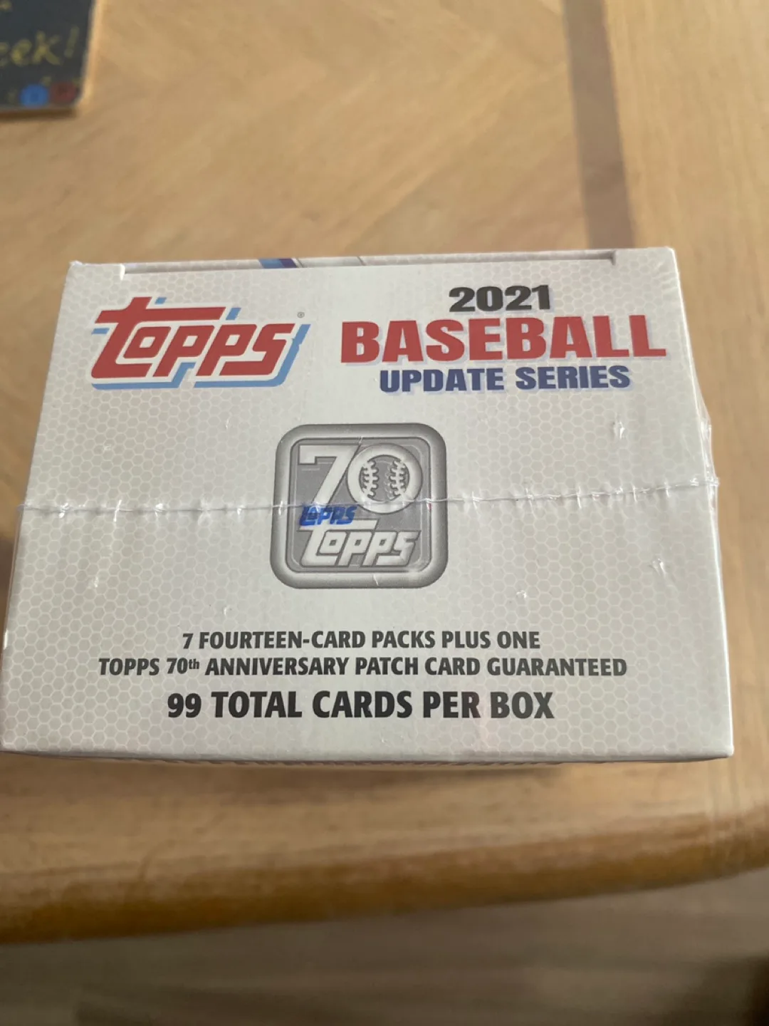 2021 Topps Baseball Update Series Box - 99 Cards! image indicator(4)
