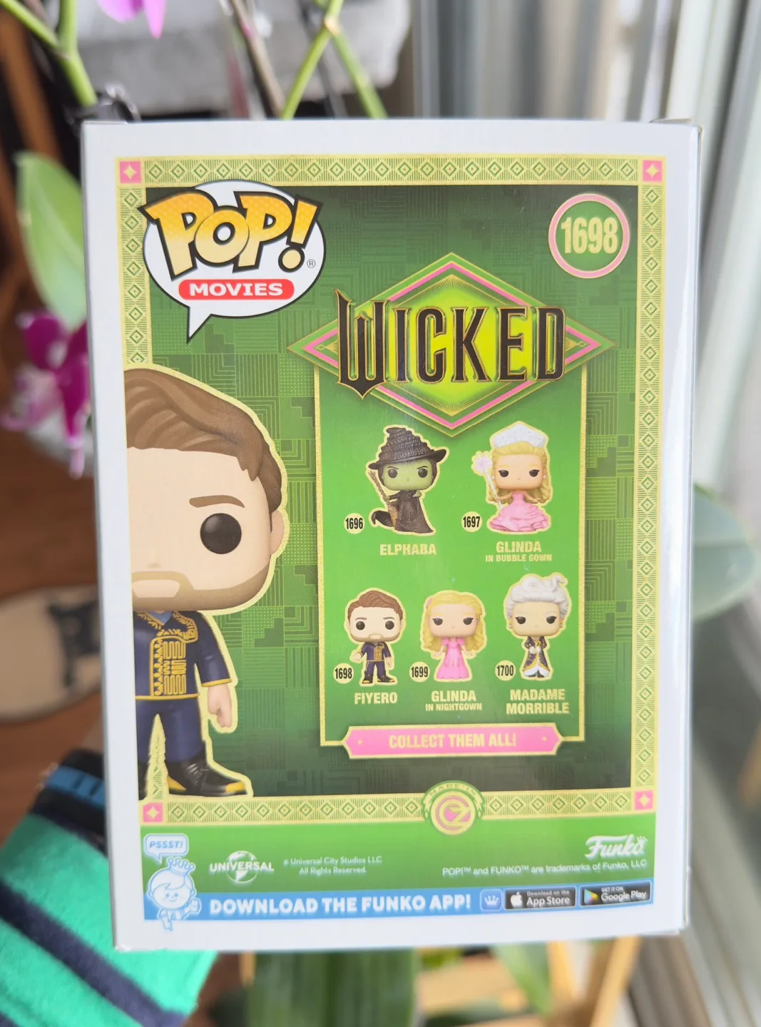New, Sealed Fiyero Pop! Vinyl Figure from Wicked image indicator(2)