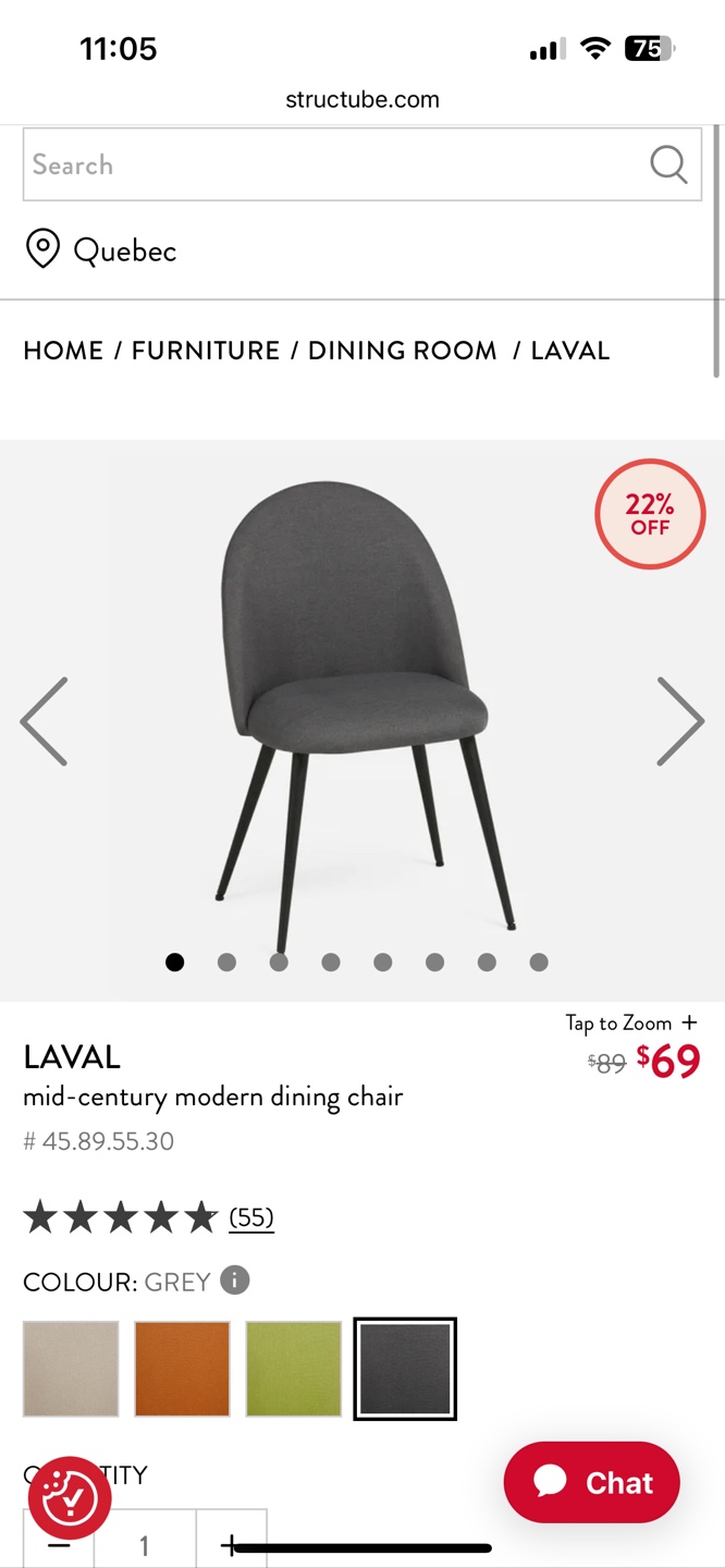 Dining Chairs (6 Available) - photo 3