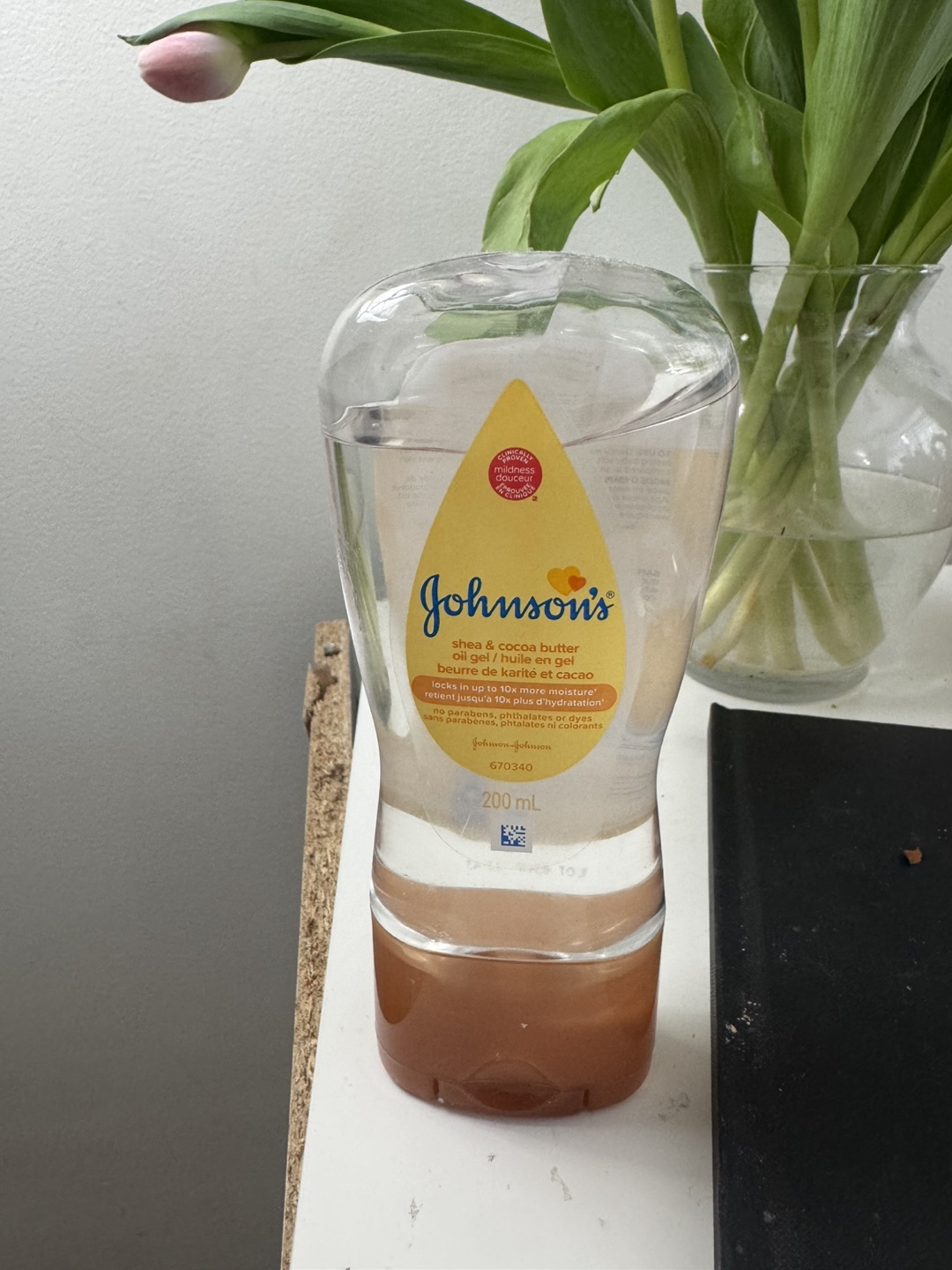 Johnson's Shea & Cocoa Butter Oil Gel