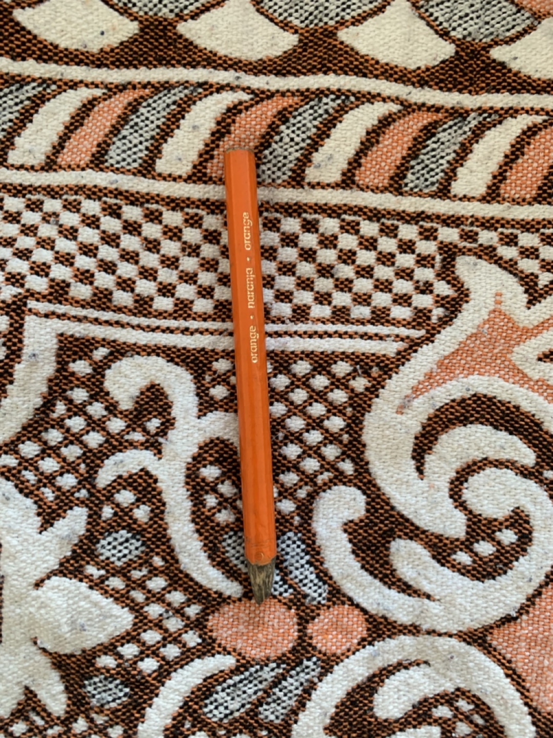 Orange Pencil #freecycle