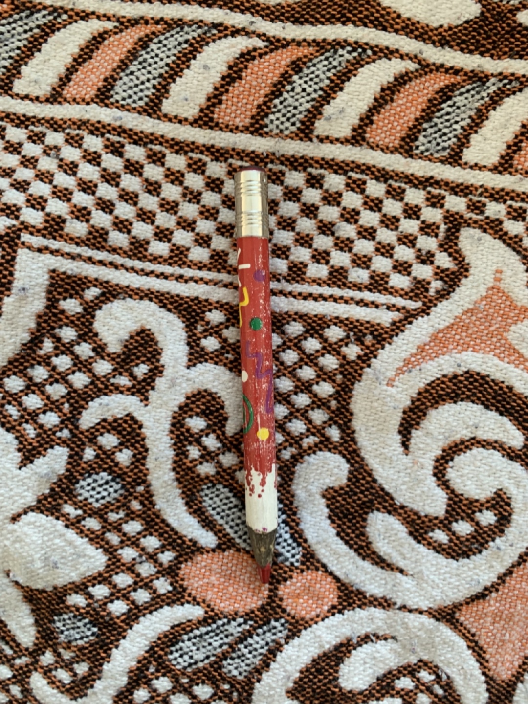 Vintage Decorated Pencil #freecycle
