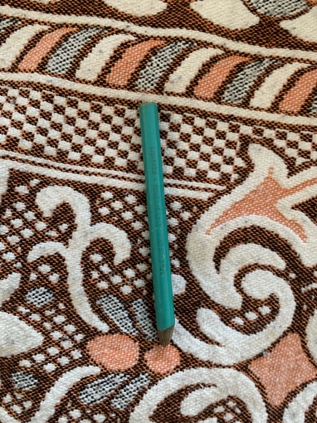 Vintage Turquoise Pencil #freecycle