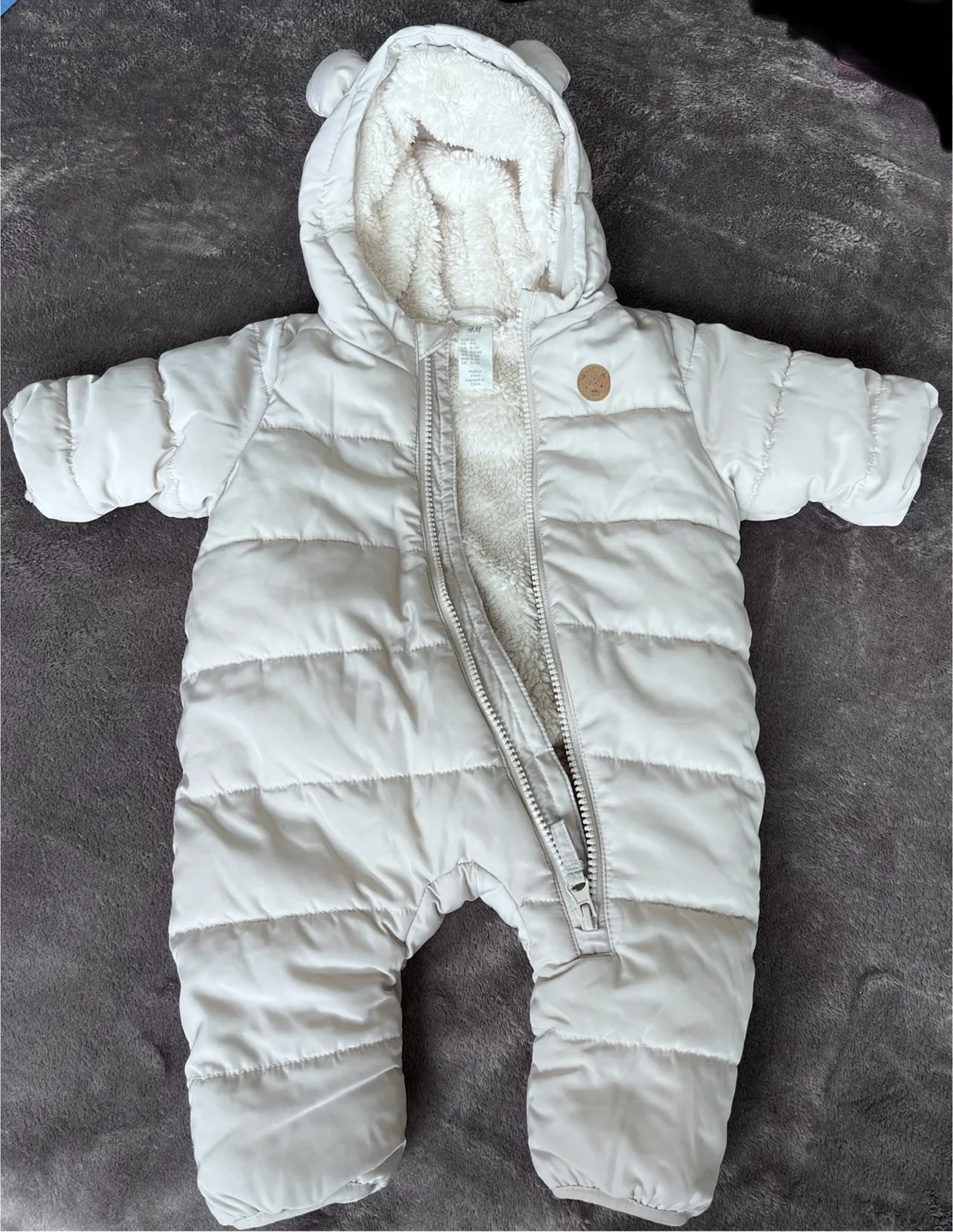 H&M Baby Snowsuit, Size 0-3 m thumbnail