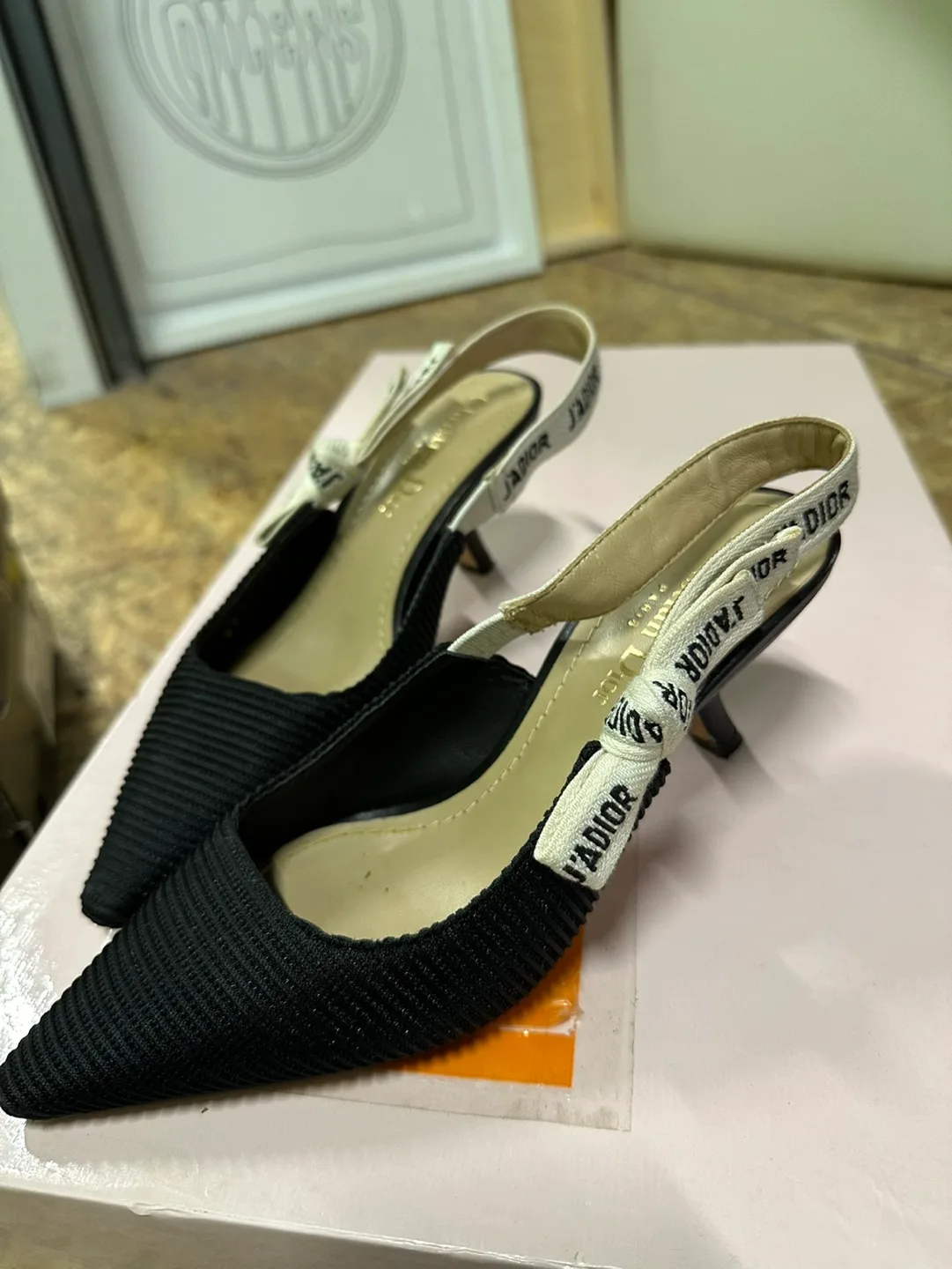 Christian Dior J'Adior Slingback Heels - Size 37 image indicator(5)
