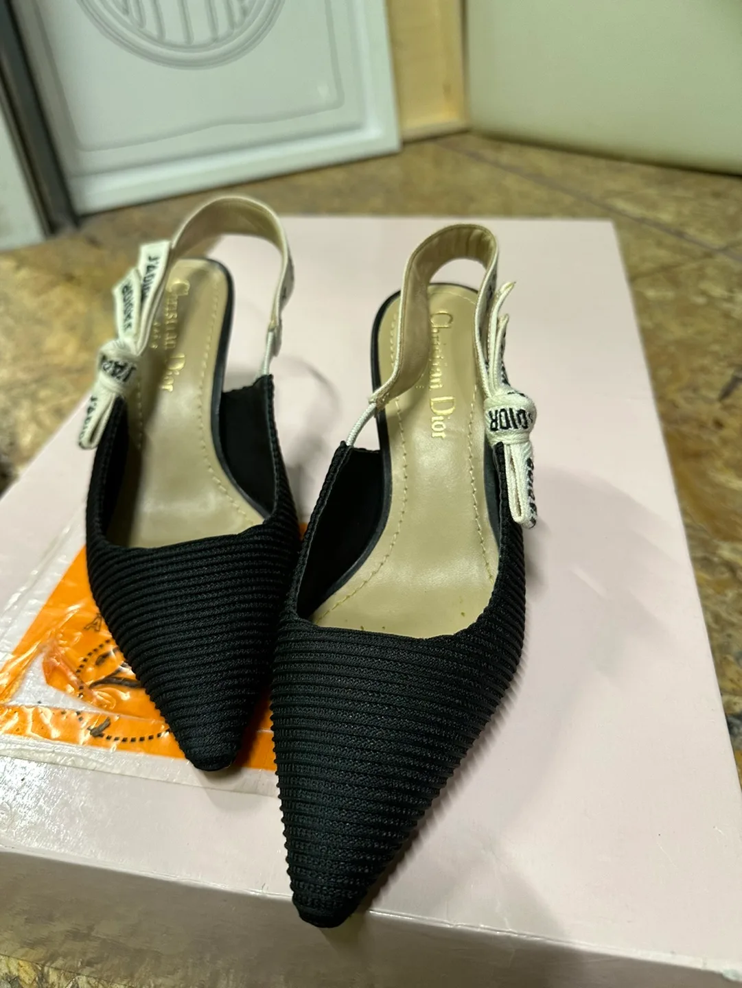 Christian Dior J'Adior Slingback Heels - Size 37 image indicator(4)