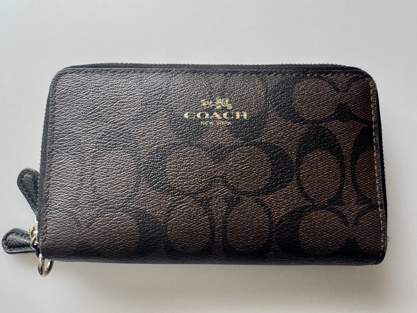 Coach Zip Around Wallet