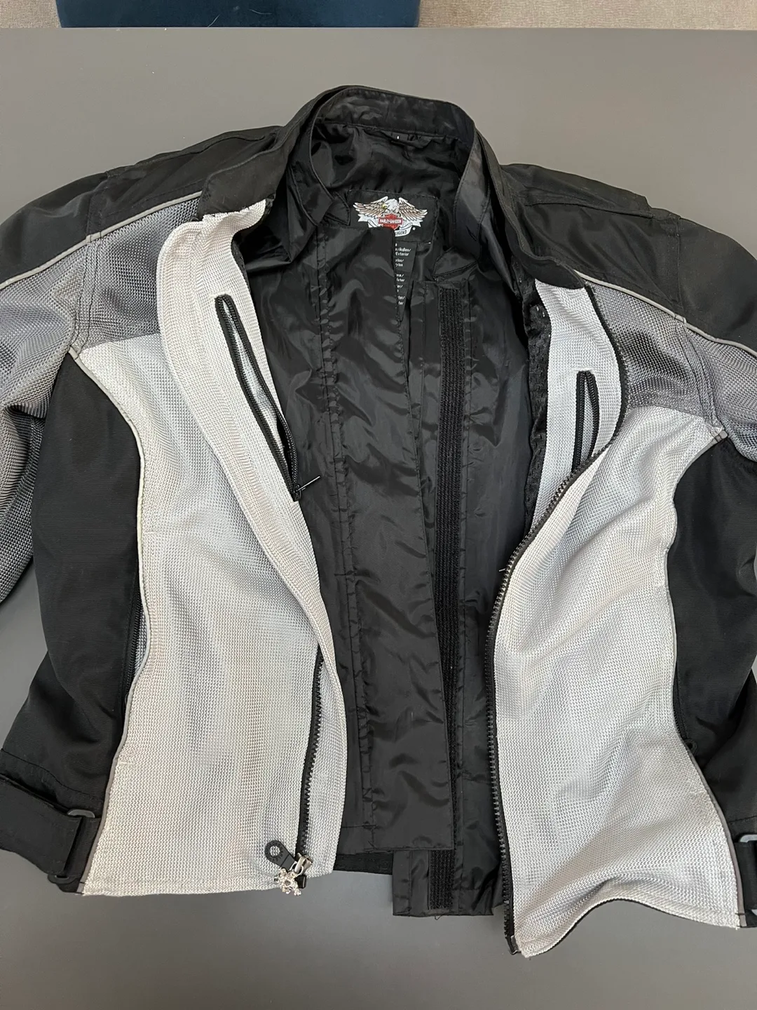 EUC Harley-Davidson Women's Motorcycle Mesh Jacket image indicator(9)