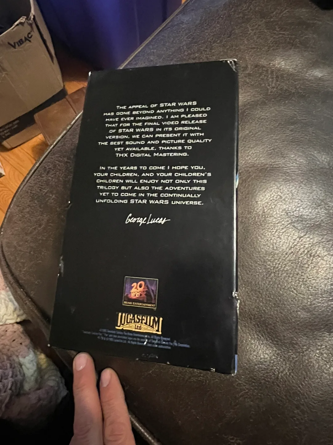 Star Wars Trilogy VHS tapes image indicator(3)