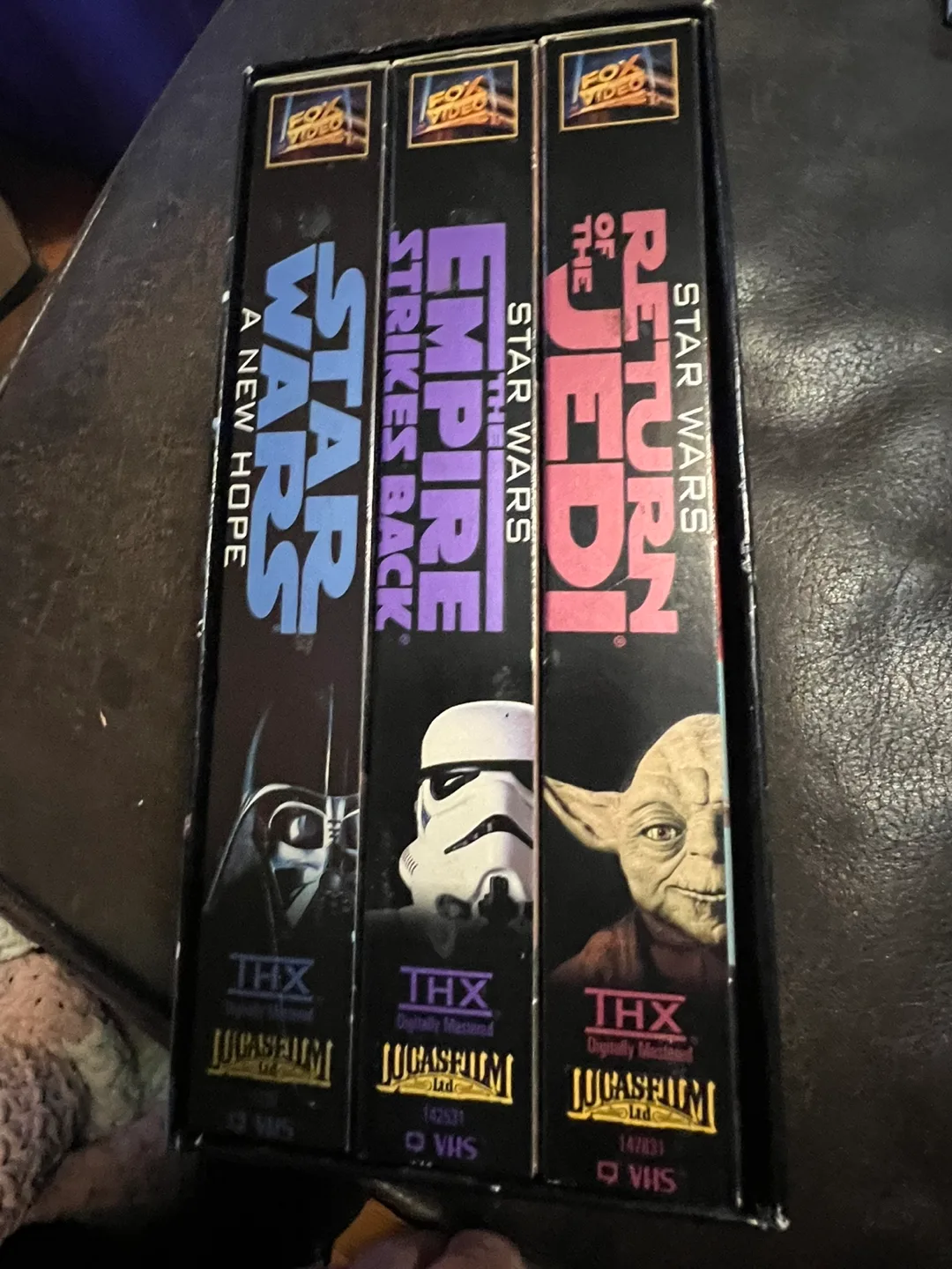 Star Wars Trilogy VHS tapes image indicator(4)