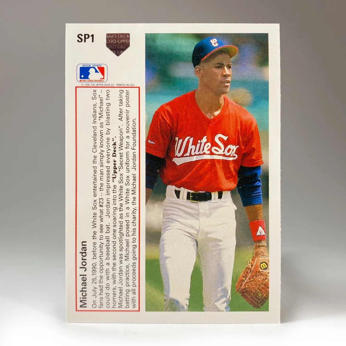 Vintage 1991 Upper Deck Michael Jordan #SP1 image indicator(2)