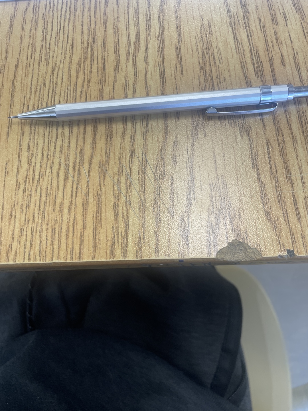 Vintage Silver Mechanical Pencil #freecycle