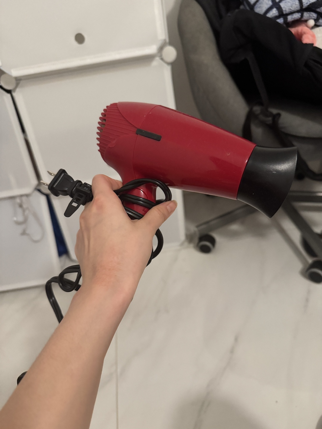 Conair Compact Travel Hair Dryer - Red - photo 2