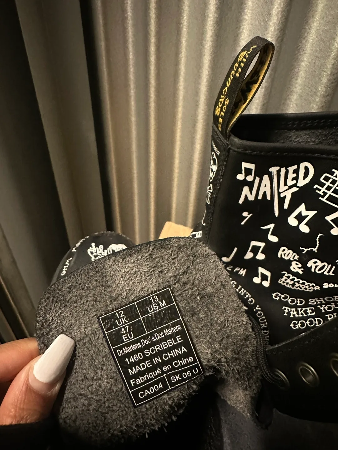 Dr. Martens 1460 Graffiti Print Boots image indicator(6)