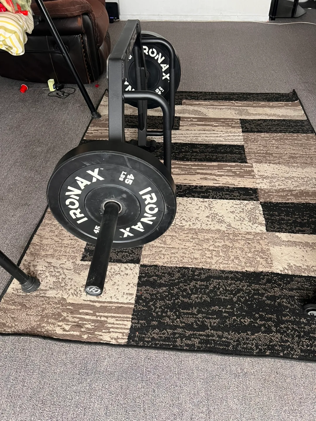 2x 45lbs weight plates image indicator(2)