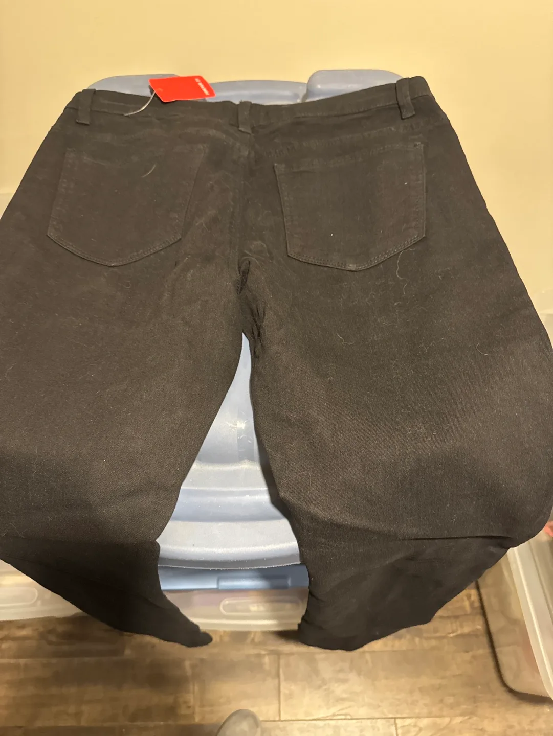 Forever 21 Black Jeans Size 31 image indicator(4)