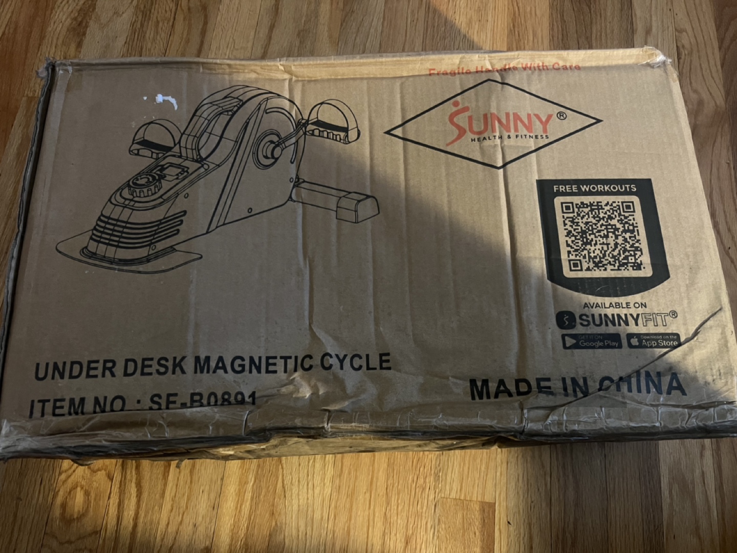 Sunny Under Desk Magnetic Cycle - SF-B0891 - Brand New in Box - photo 3