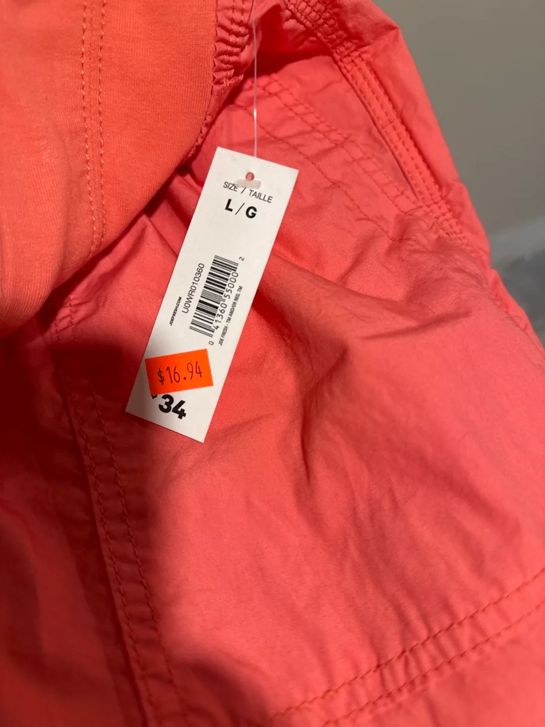 Joe Fresh Coral Capris - Size Large image indicator(3)