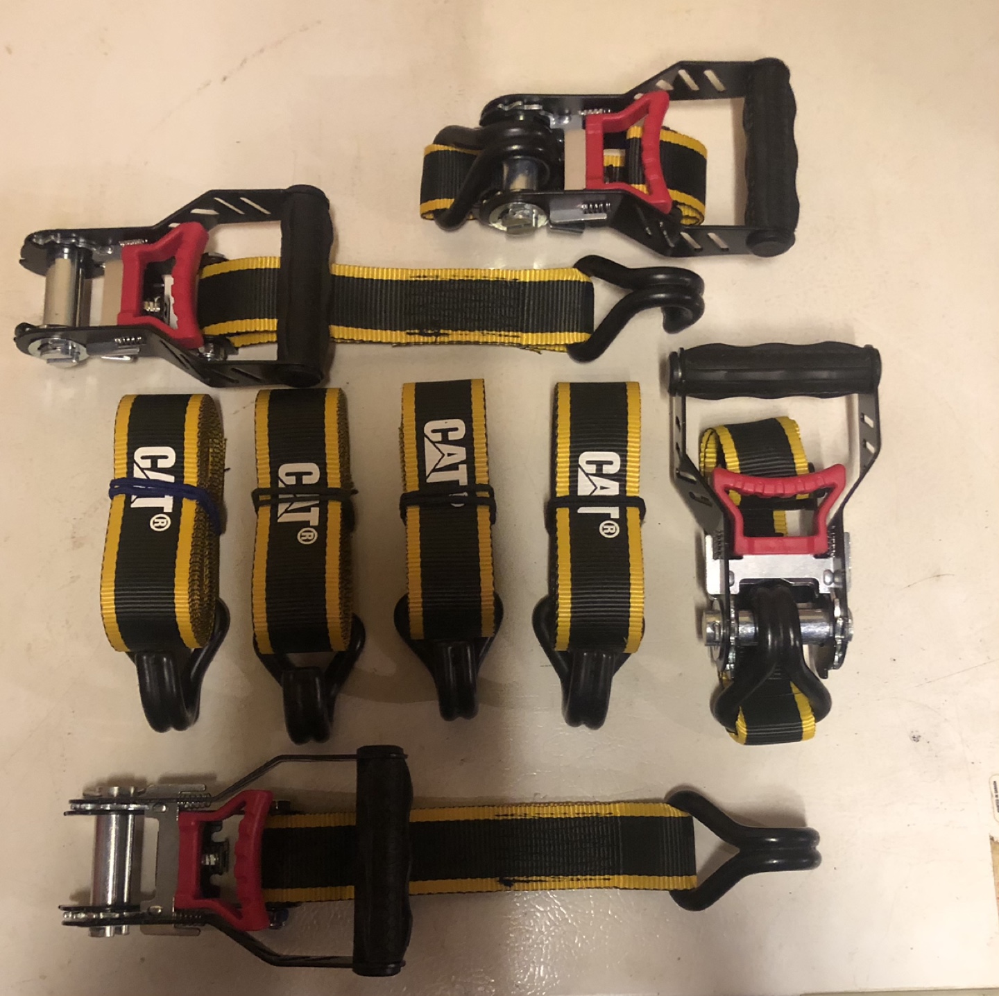 Caterpillar (CAT) Ratchet Straps Brand New  never been used