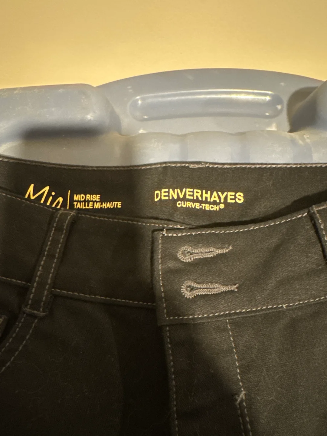 Denver Hayes Mia Curve-Tech Black Jeans - Size 8x32 image indicator(3)