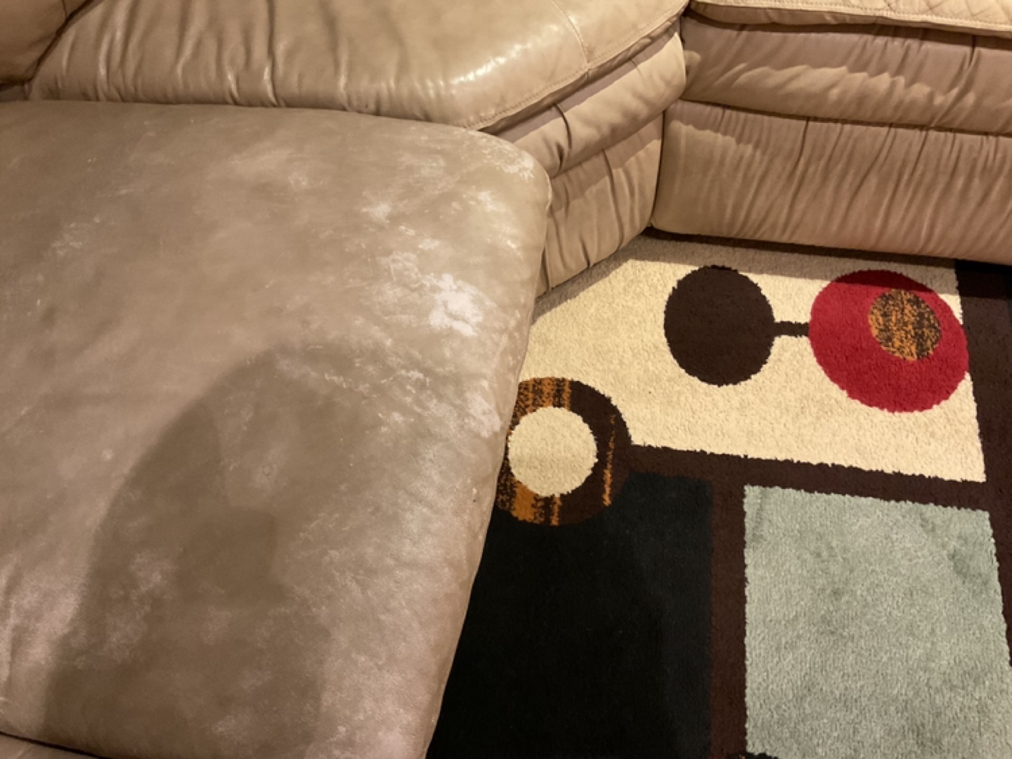 Leather couch - photo 3
