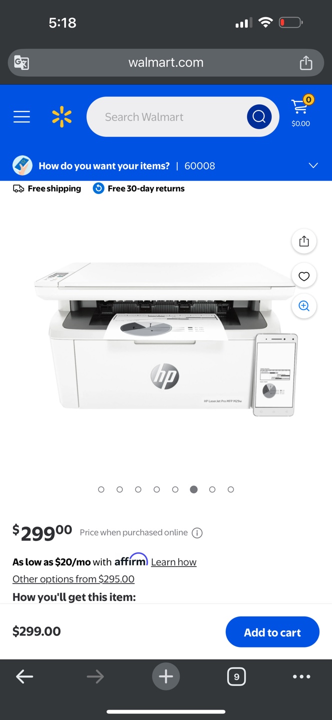 HP LaserJet Pro MFP M29w Wireless Printer - photo 5