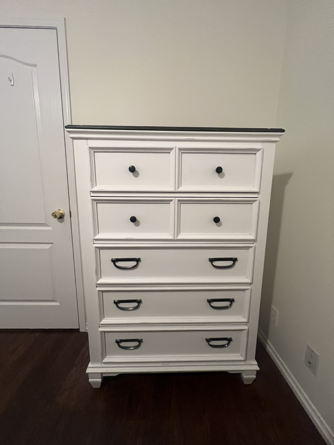 White Wooden Dresser