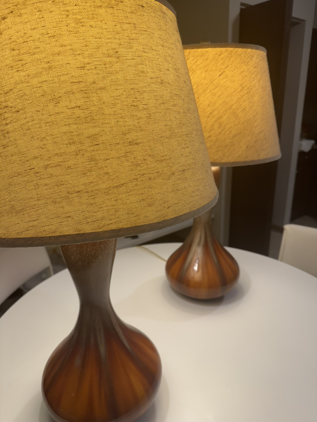 Pair of Mid-Century Modern Table Lamps - photo 3