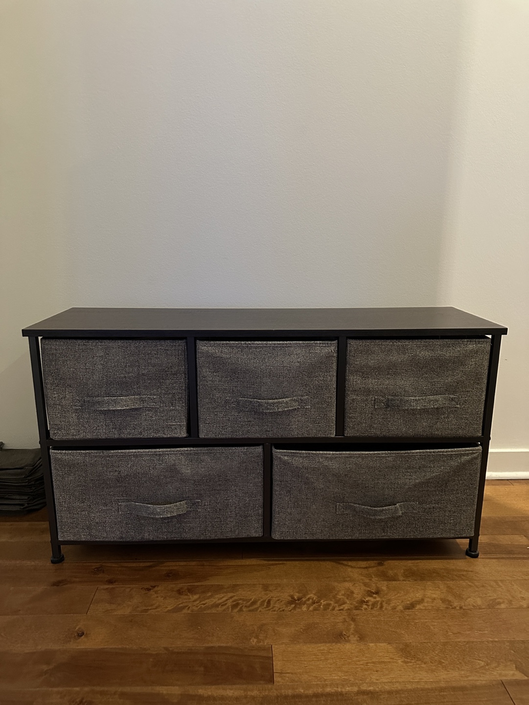 Five-Drawer Fabric Storage Organizer