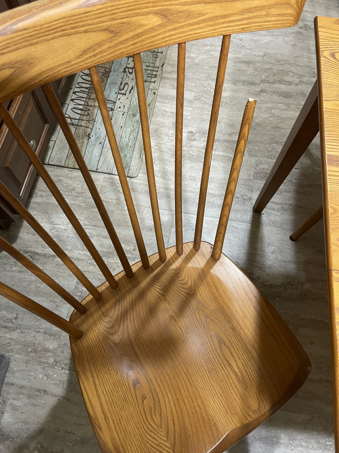 Wood Dining Table Set - 4 Chairs - photo 3