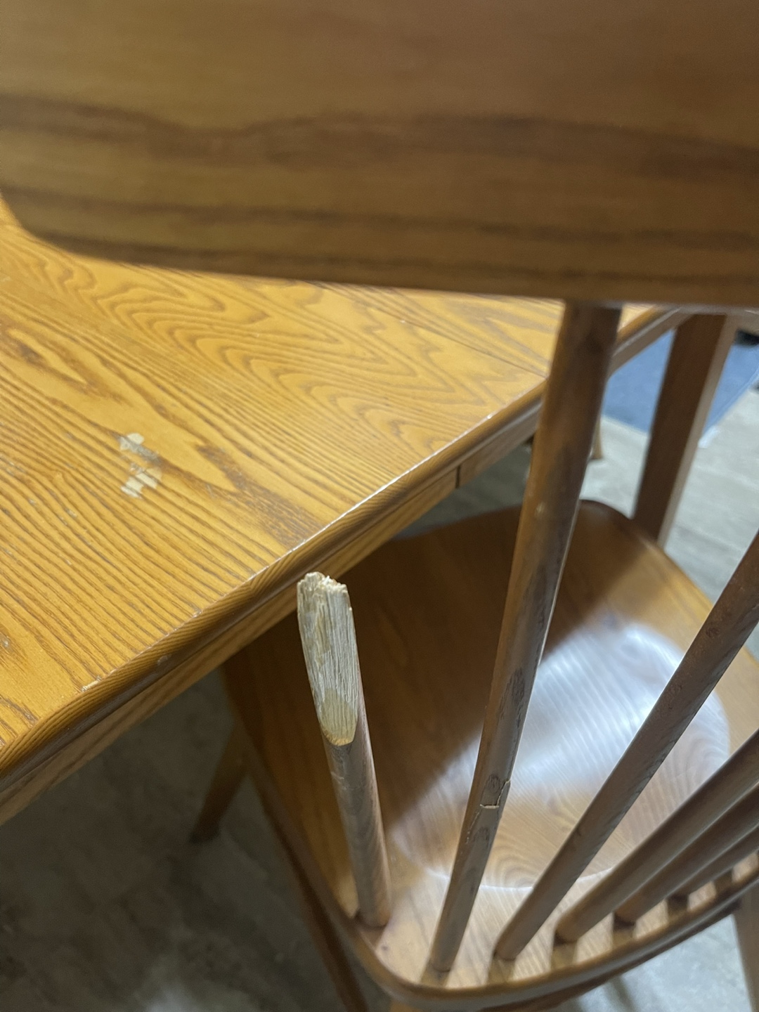 Wood Dining Table Set - 4 Chairs - photo 4