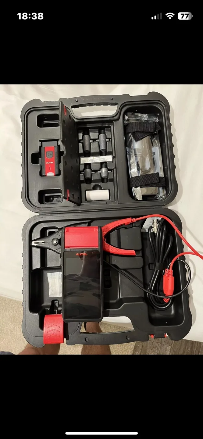 Autel MaxiBAS BT608 Battery Tester Systems Scanner, Touch Screen image indicator(3)