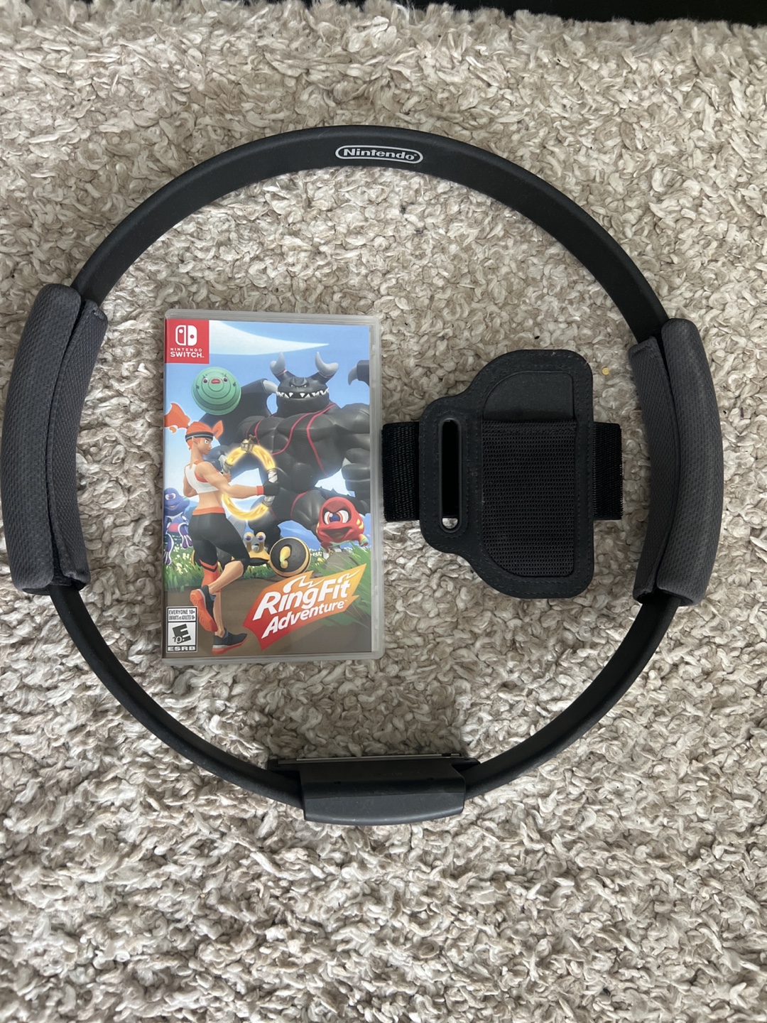 Nintendo Ring Fit Adventure - Leg Strap & Ring-Con