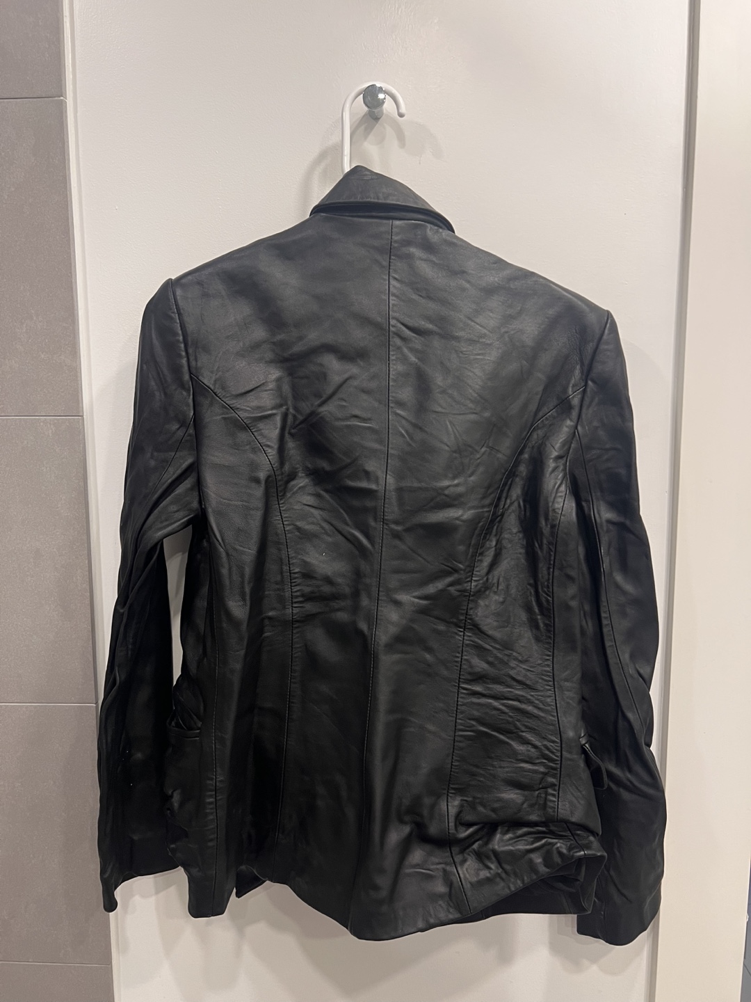 L’Agence Kenzie / Black Leather Blazer - photo 2