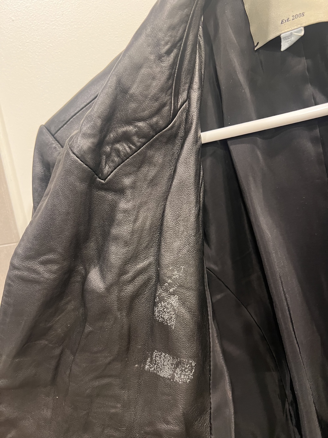 L’Agence Kenzie / Black Leather Blazer - photo 3