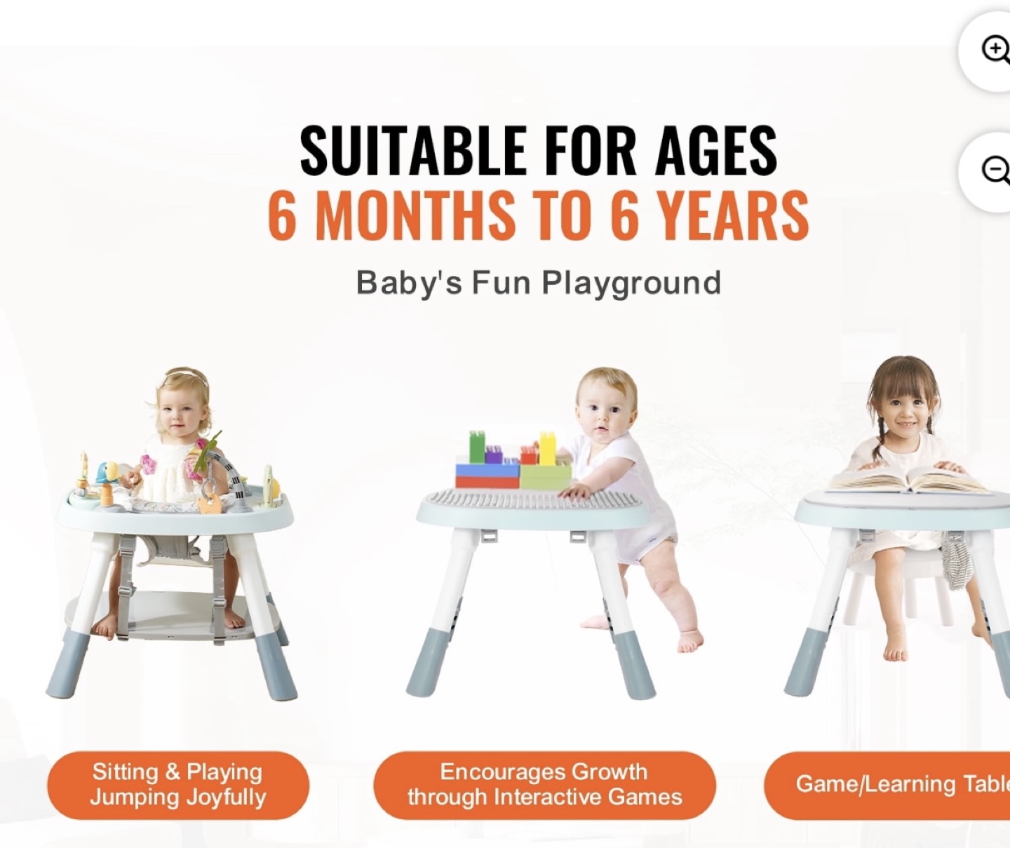 Baby Play Activity Table & Jumper - 6+ Months - photo 4