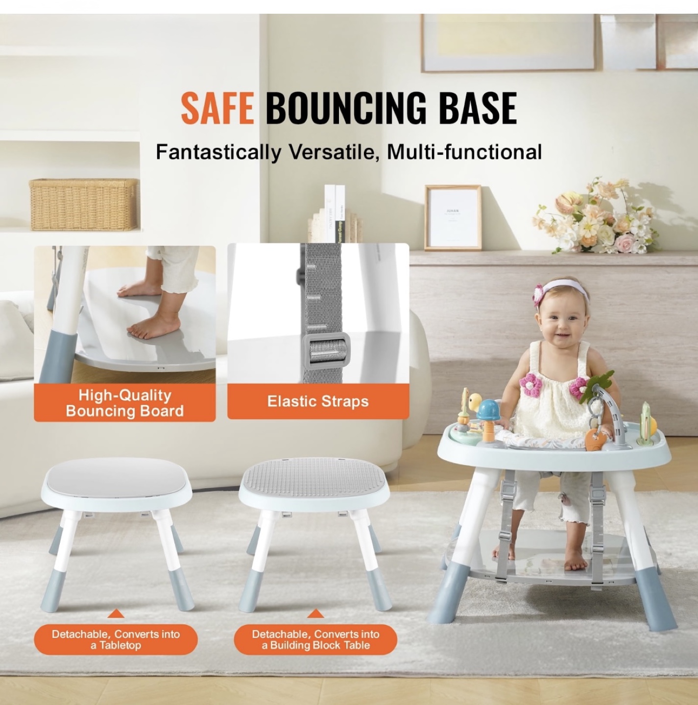Baby Play Activity Table & Jumper - 6+ Months - photo 2