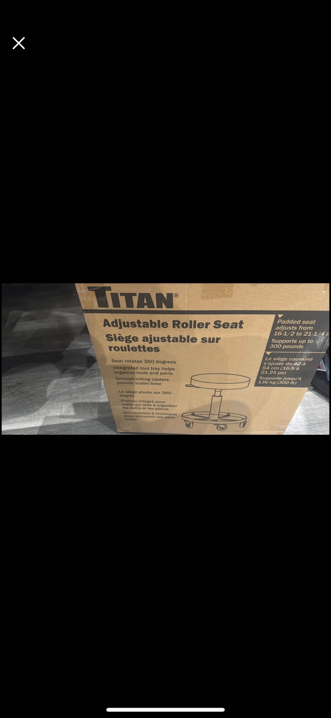 Titan Adjustable Roller Seat - photo 5
