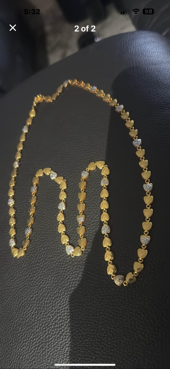 Gold Heart Necklace - photo 2