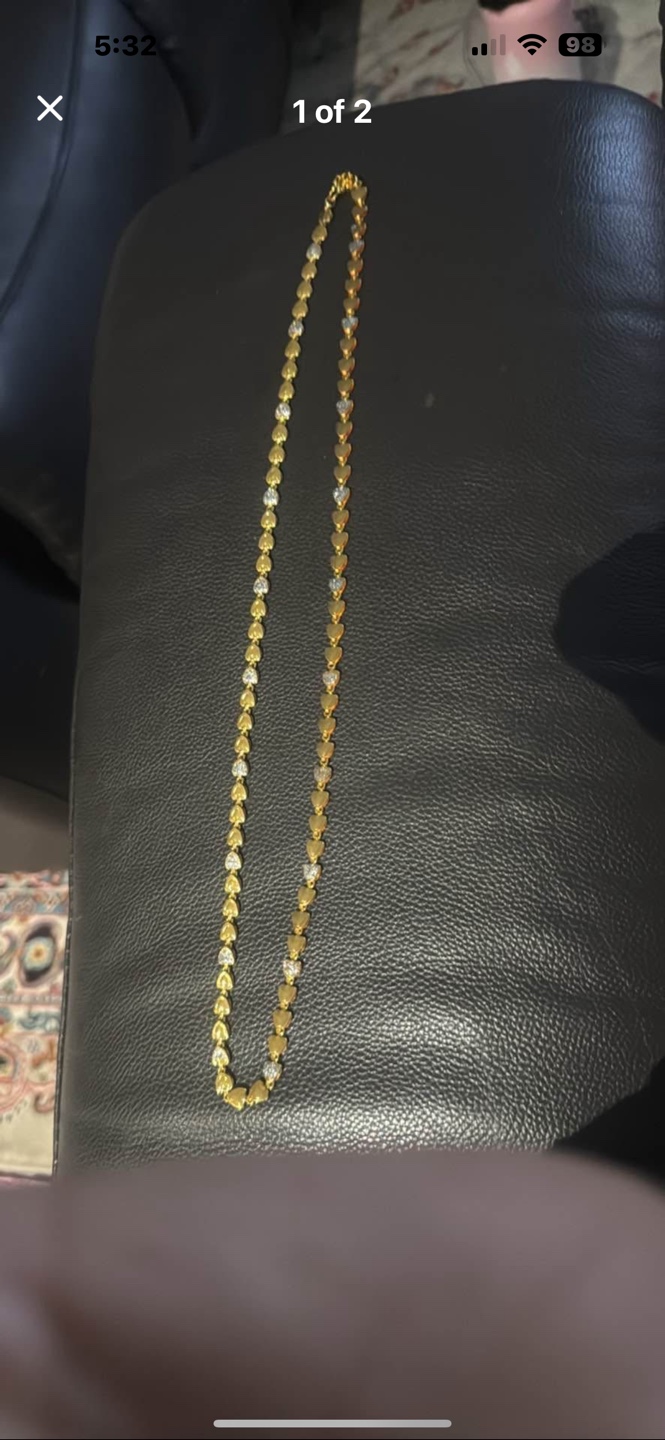 Gold Heart Necklace